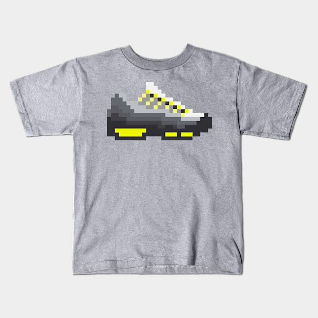 8-bit Airmax 95s Kids T-Shirt by soujohn